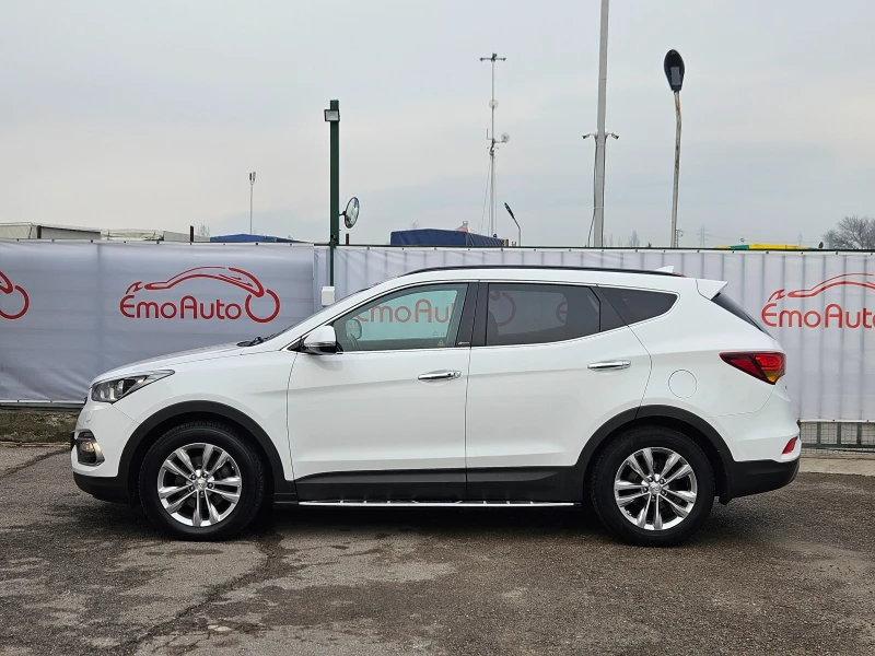 Hyundai Santa fe 2.2CRDI/4WD/EXCLUSIVE/200k/LED/NAVI/БЛУТУТ/EURO 6B, снимка 6 - Автомобили и джипове - 48611045