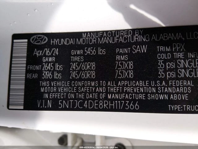 Hyundai Santa Cruz SEL, снимка 9 - Автомобили и джипове - 55168522