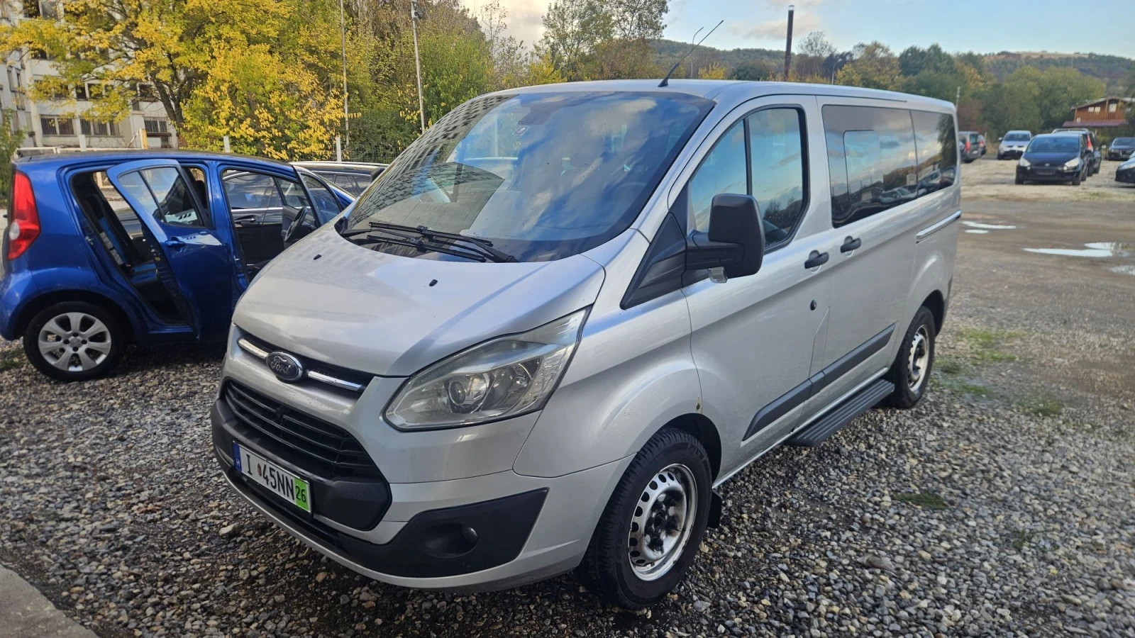 Ford Transit Custom 2.2tdci.101ks.8+ 1, снимка 8 - Бусове и автобуси - 56544205