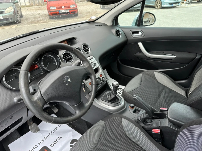 Peugeot 308 1.6i - КЛИМАТРОНИК, снимка 9 - Автомобили и джипове - 43657828