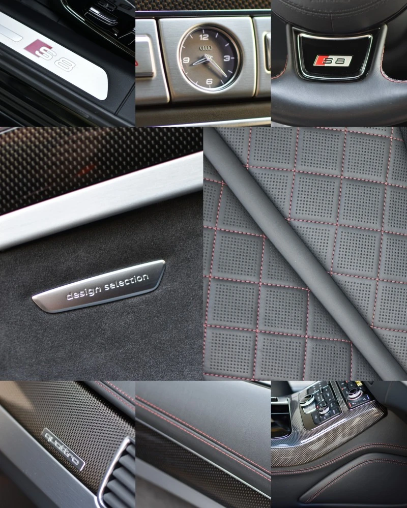 Audi S8 Plus/DesignSelection/Ceramic/ B&O/Carbon/Alcantara, снимка 13 - Автомобили и джипове - 46352496