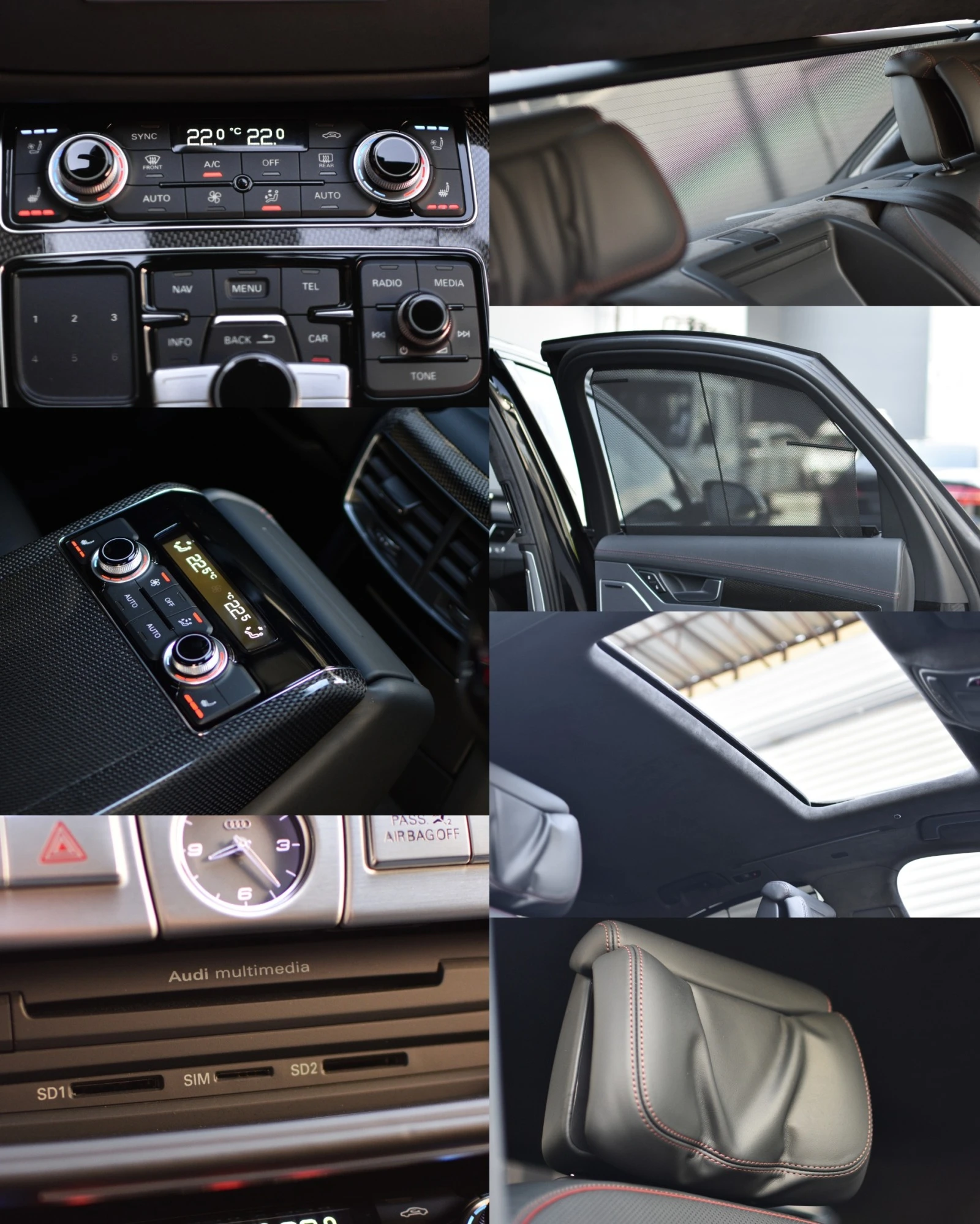 Audi S8 Plus/DesignSelection/Ceramic/ B&O/Carbon/Alcantara | Mobile.bg   14