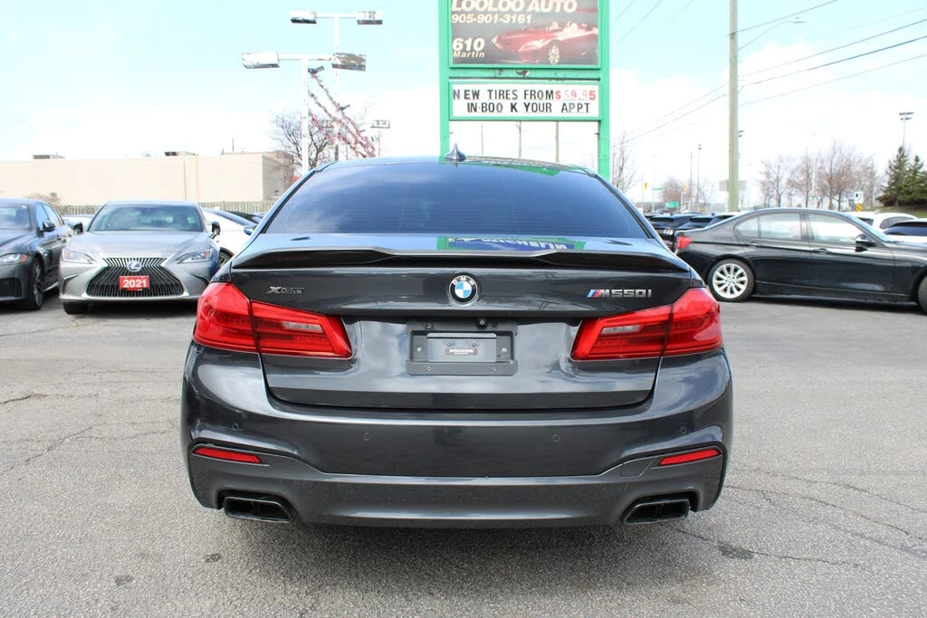 BMW 550 * АВТО КРЕДИТ* ЦЕНА ДО БГ * СЕРВИЗНА ИСТОРИЯ *  - изображение 3