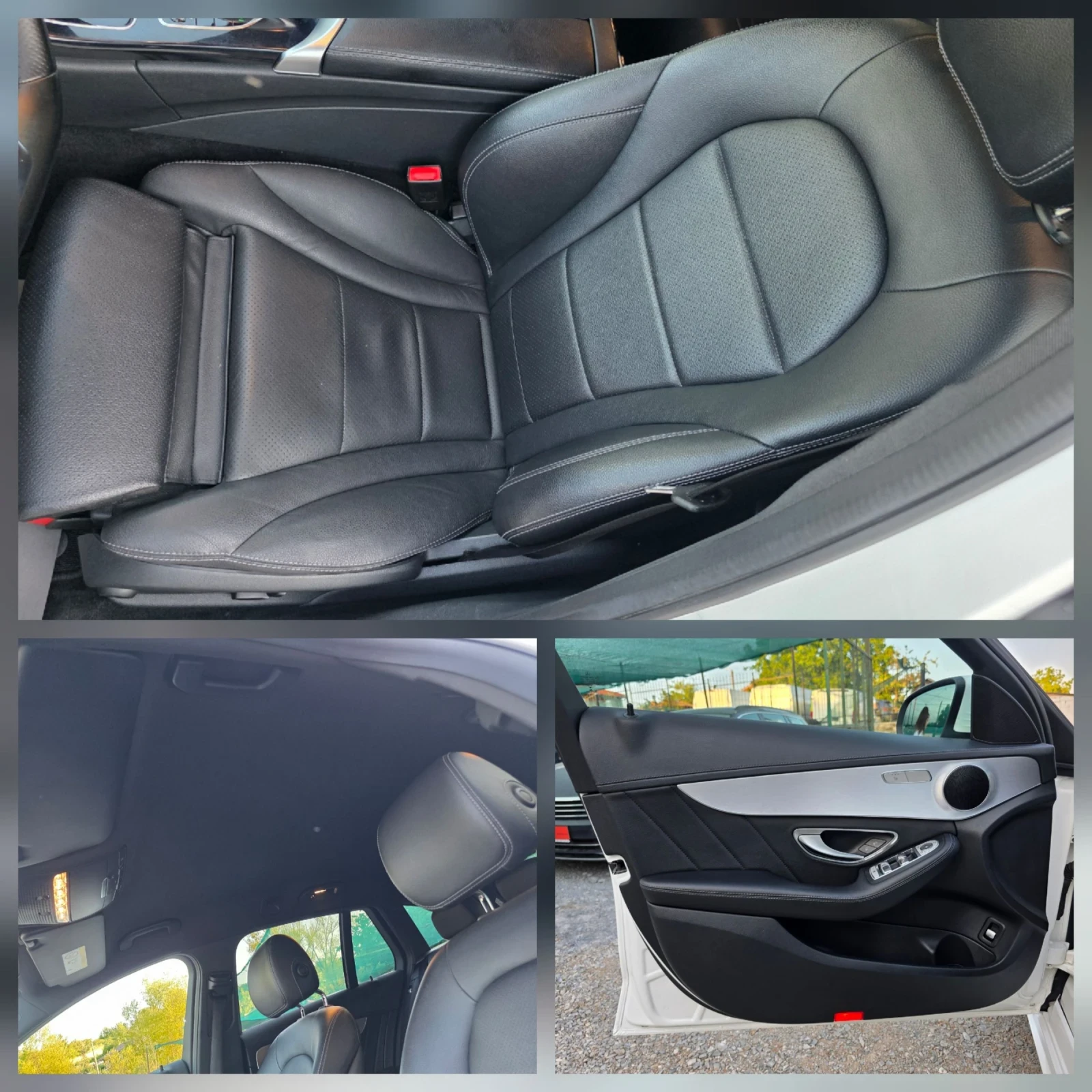 Mercedes-Benz C 220 CDI 170 К.С. АМГ ПАКЕТ / ЛЕД / НАВИ / КОЖА, снимка 15 - Автомобили и джипове - 55108773