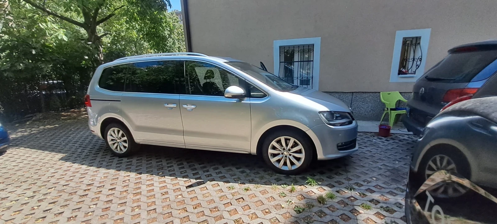 VW Sharan 2.0 TDI, снимка 7 - Автомобили и джипове - 55643966
