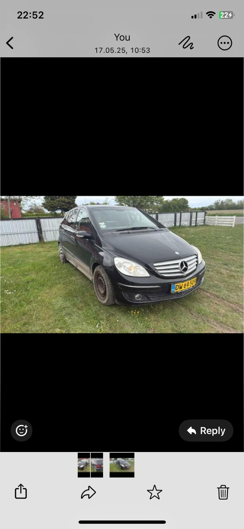 Mercedes-Benz B 180 Колата е само с двете предни седалки - изображение 3