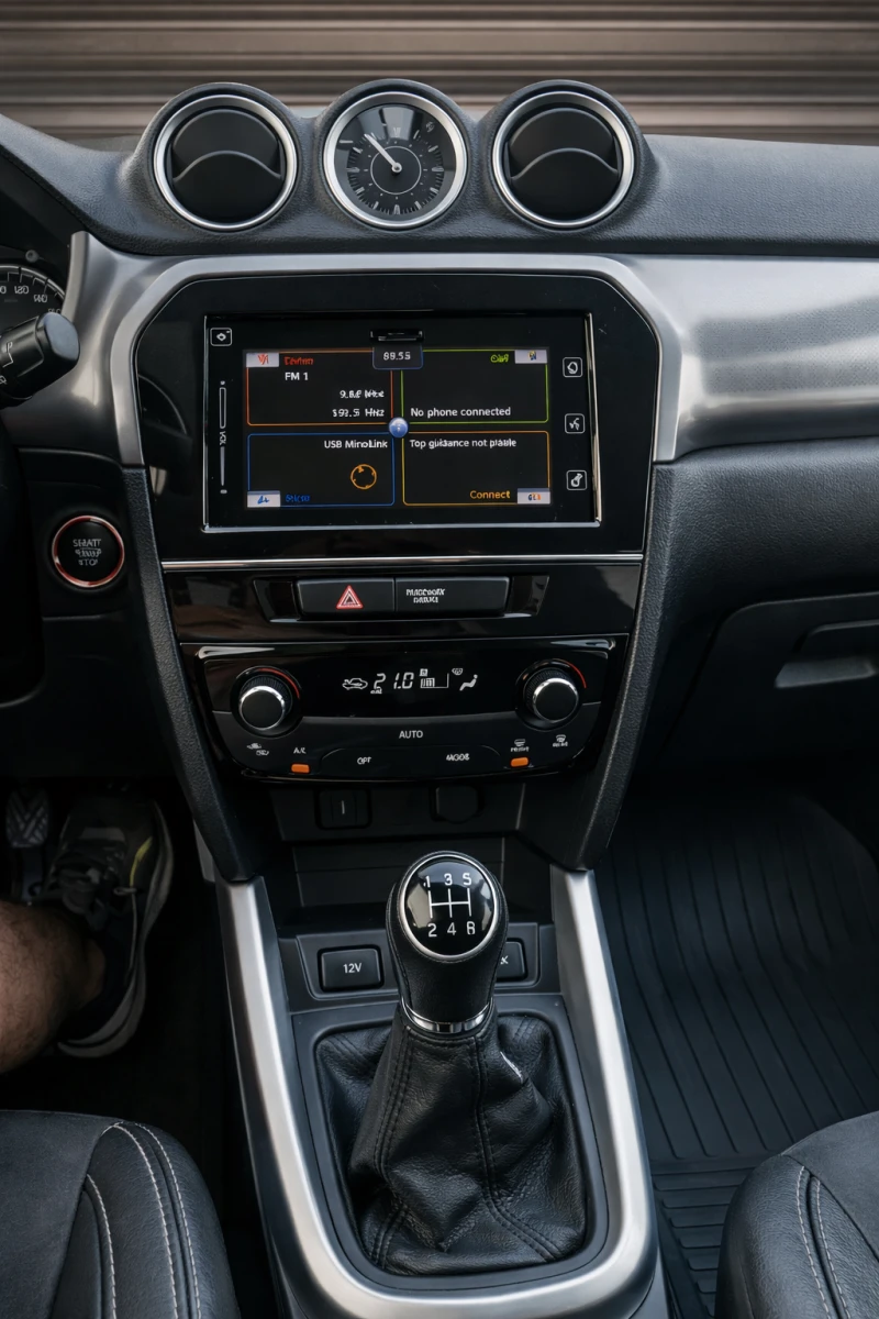 Suzuki Vitara 4х4, каско, реален пробег, + зимни гуми с джанти, снимка 15 - Автомобили и джипове - 50924920