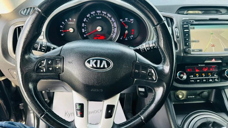 Kia Sportage 2.0crdi-184kc-4x4-Нави-Италия, снимка 13 - Автомобили и джипове - 52840474