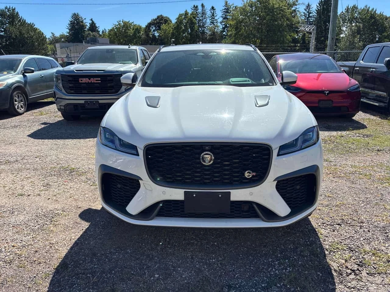 Jaguar F-PACE  P550 SVR / CARFAX / HUD / DISTRONIC / 360 , снимка 9 - Автомобили и джипове - 56310581