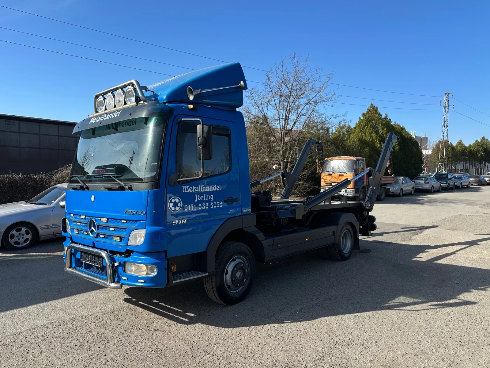 Mercedes-Benz Atego 815* Контейнеровоз