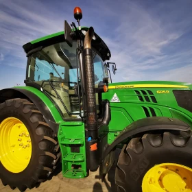 Трактор John Deere 6125R лизиг с първоначална вноска 20 %, снимка 3