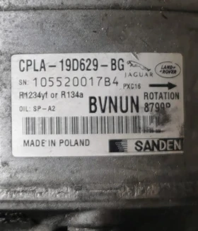 Компресор за климатик за ланд ровер и ягуар CPLA-19D629-BG , снимка 1