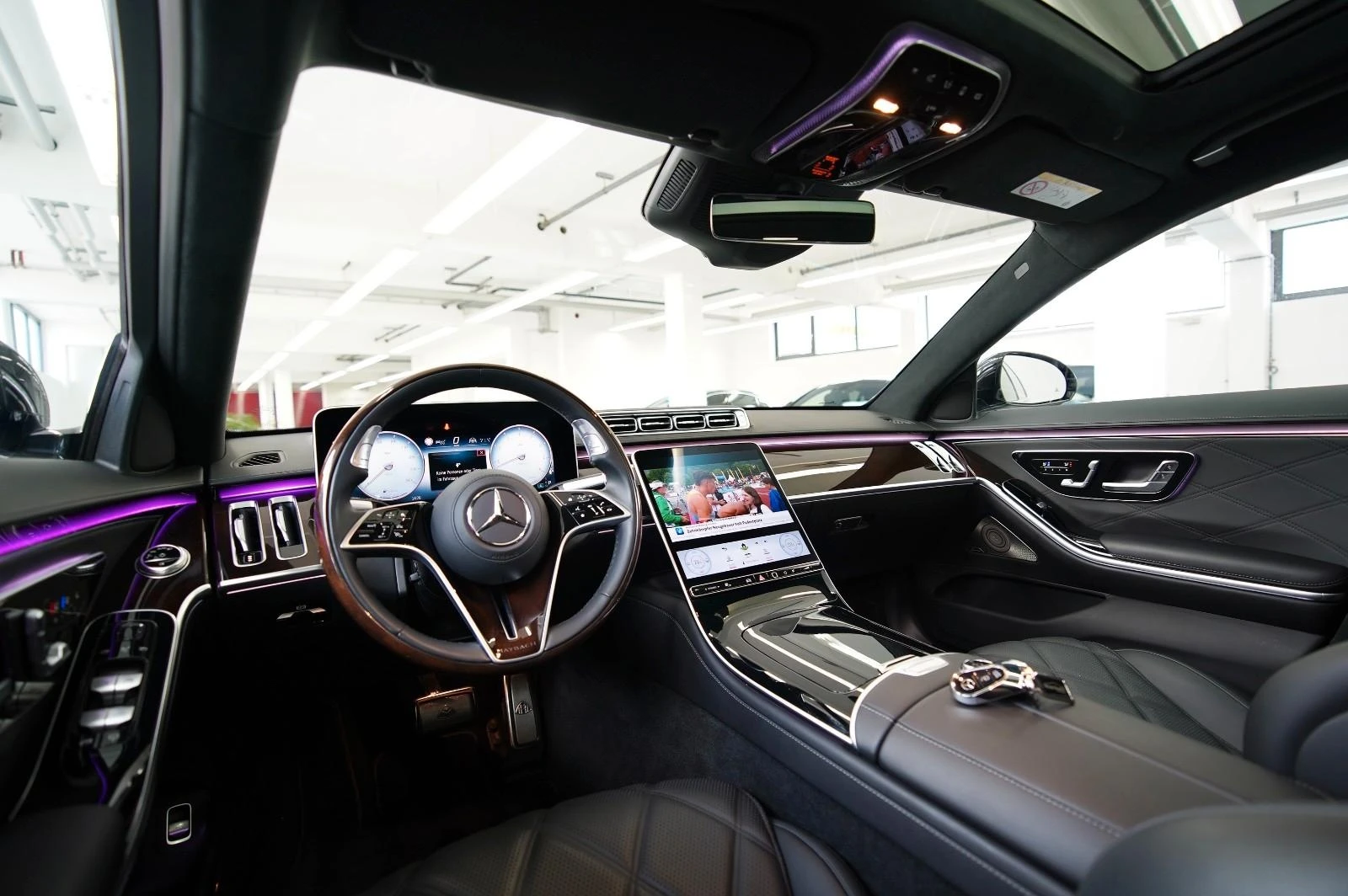 Mercedes-Benz S 580 MAYBACH 4-MATIC TV EXCLUSIVE PANORAMA, снимка 13 - Автомобили и джипове - 54918389