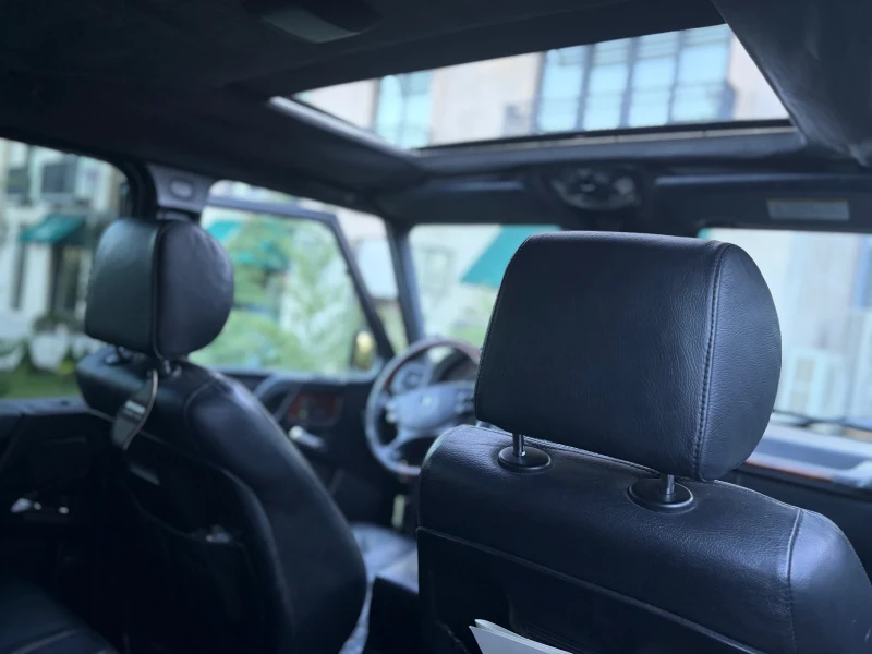Mercedes-Benz G 500 Интериор    Кожен салон (Designo кожа   по избор) , снимка 9 - Автомобили и джипове - 52734561