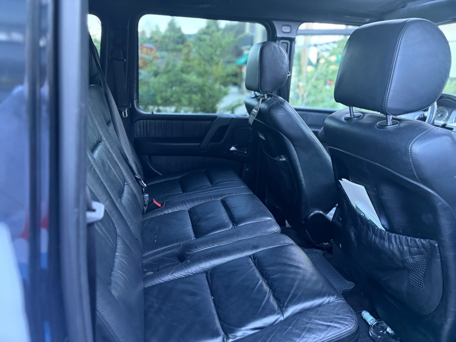 Mercedes-Benz G 500 Интериор    Кожен салон (Designo кожа   по избор)  - изображение 8