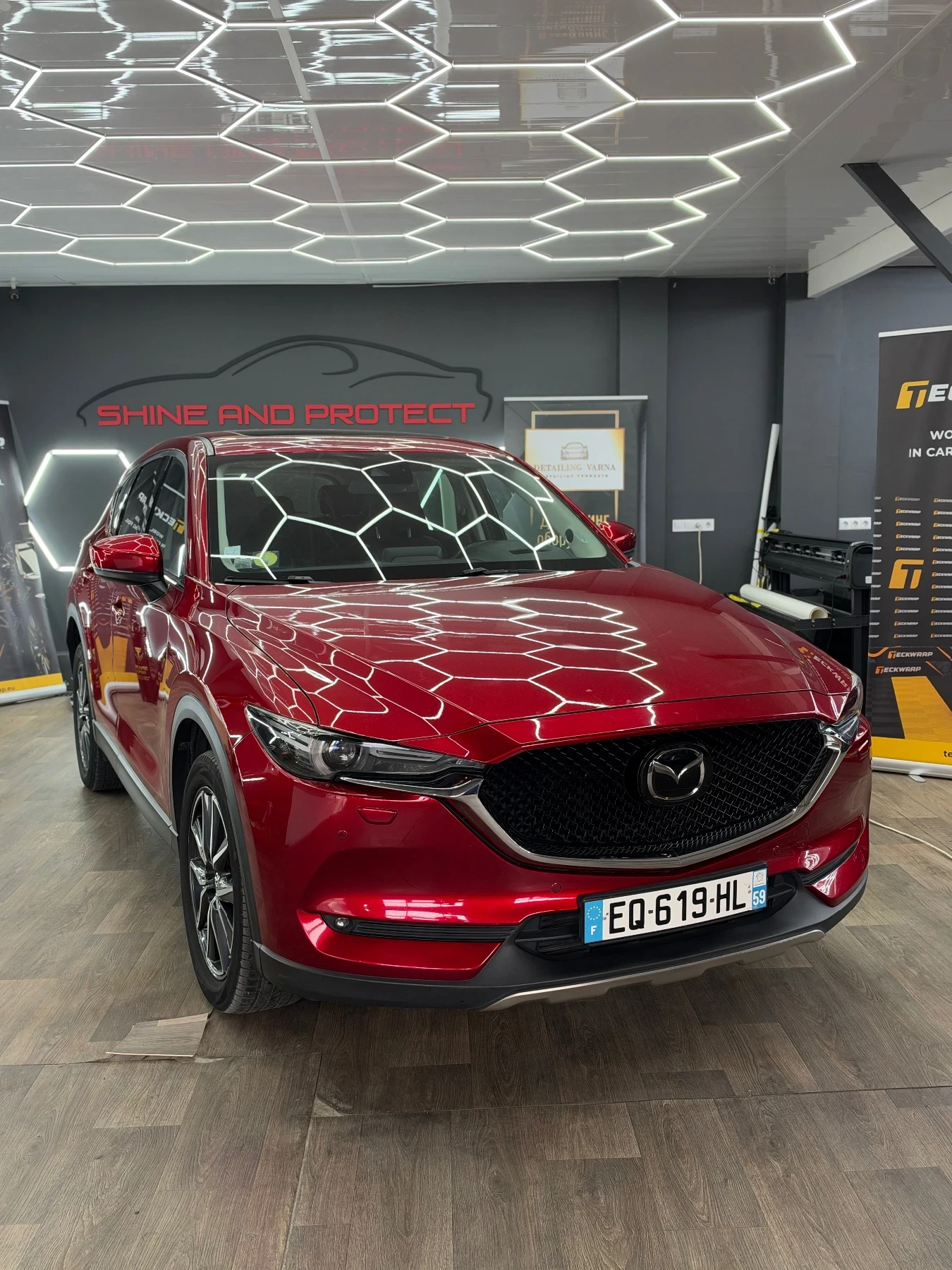 Mazda CX-5 2.2D AWD Автомат всички екстри, снимка 2 - Автомобили и джипове - 56658920