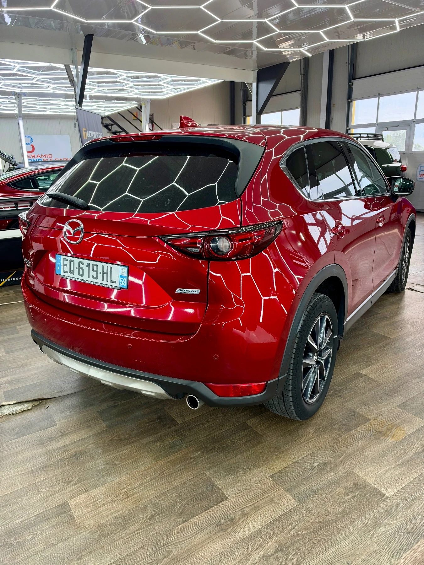 Mazda CX-5 2.2D AWD Автомат всички екстри, снимка 3 - Автомобили и джипове - 56658920