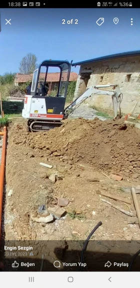 Багер Bobcat 320, снимка 3