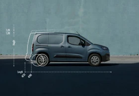 Обява за продажба на Fiat Doblo VAN L2 1.5 BlueHDi/102 ~49 080 лв. - изображение 3