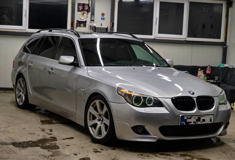BMW 525 M57 * Автомат * Кожа * , снимка 7 - Автомобили и джипове - 52473559