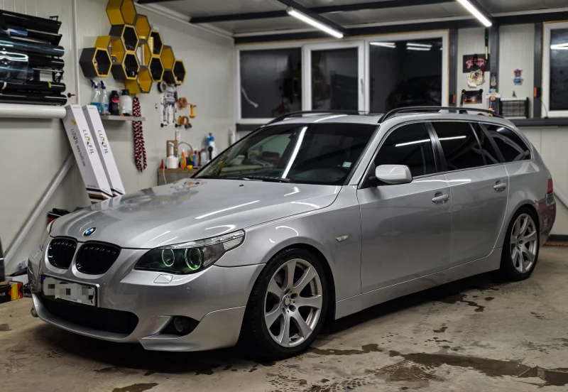 BMW 525 M57 * Автомат * Кожа * , снимка 3 - Автомобили и джипове - 52473559