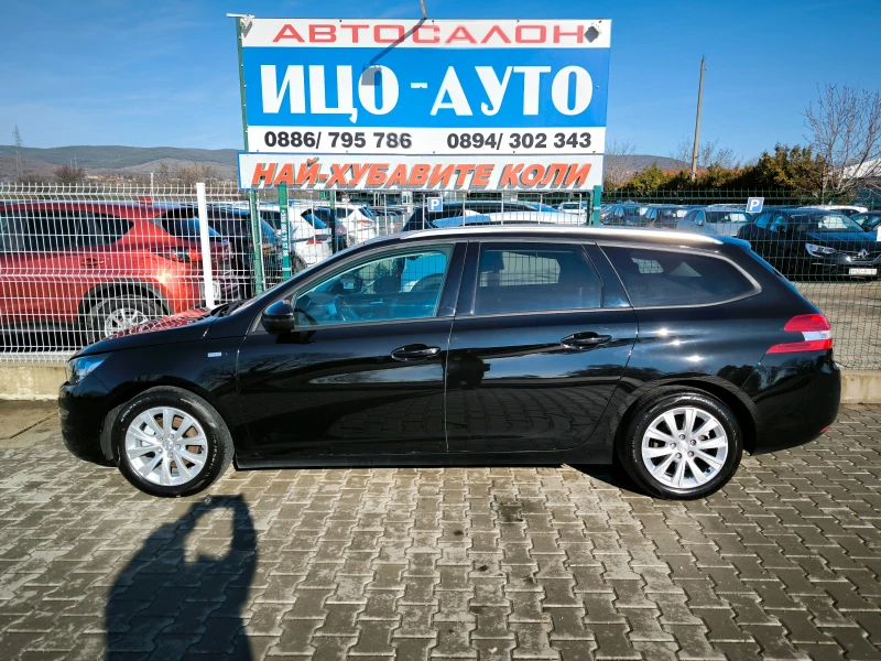 Peugeot 308 БЕНЗИН-110k.c.BEPИГА, НАВИ, EBPO 6, снимка 3 - Автомобили и джипове - 53476277