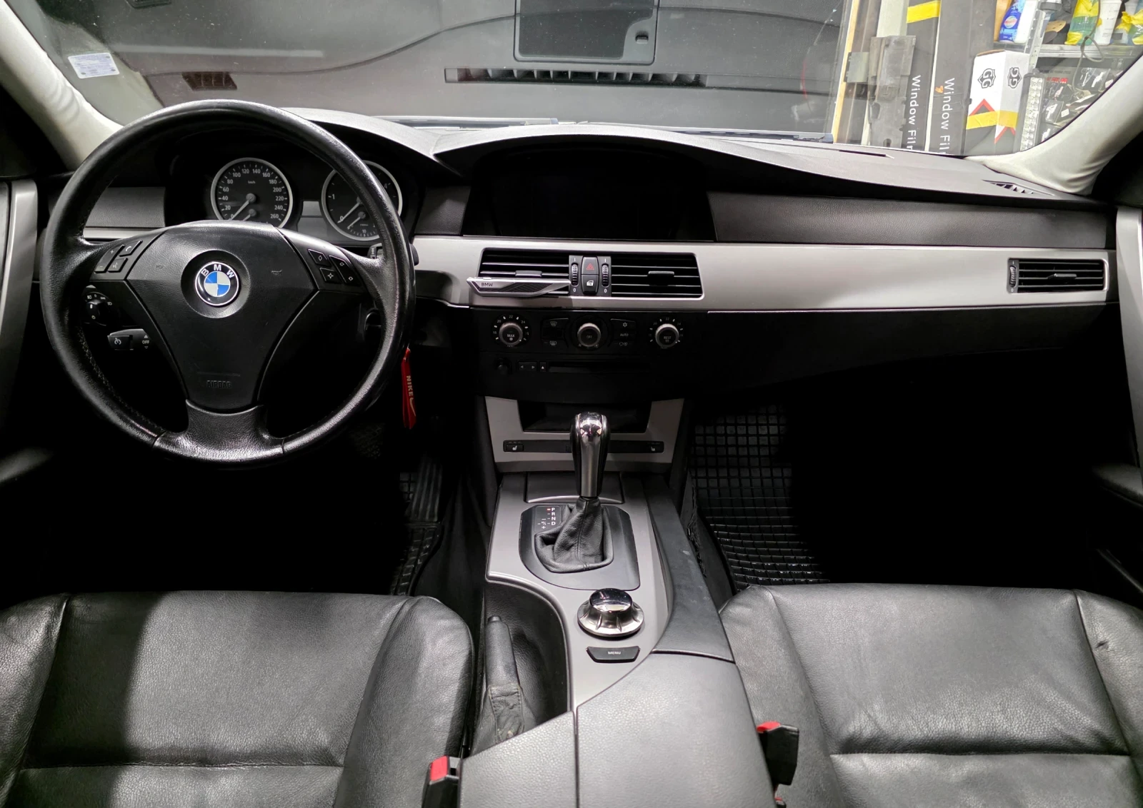 BMW 525 M57 * Автомат * Кожа *  - изображение 9