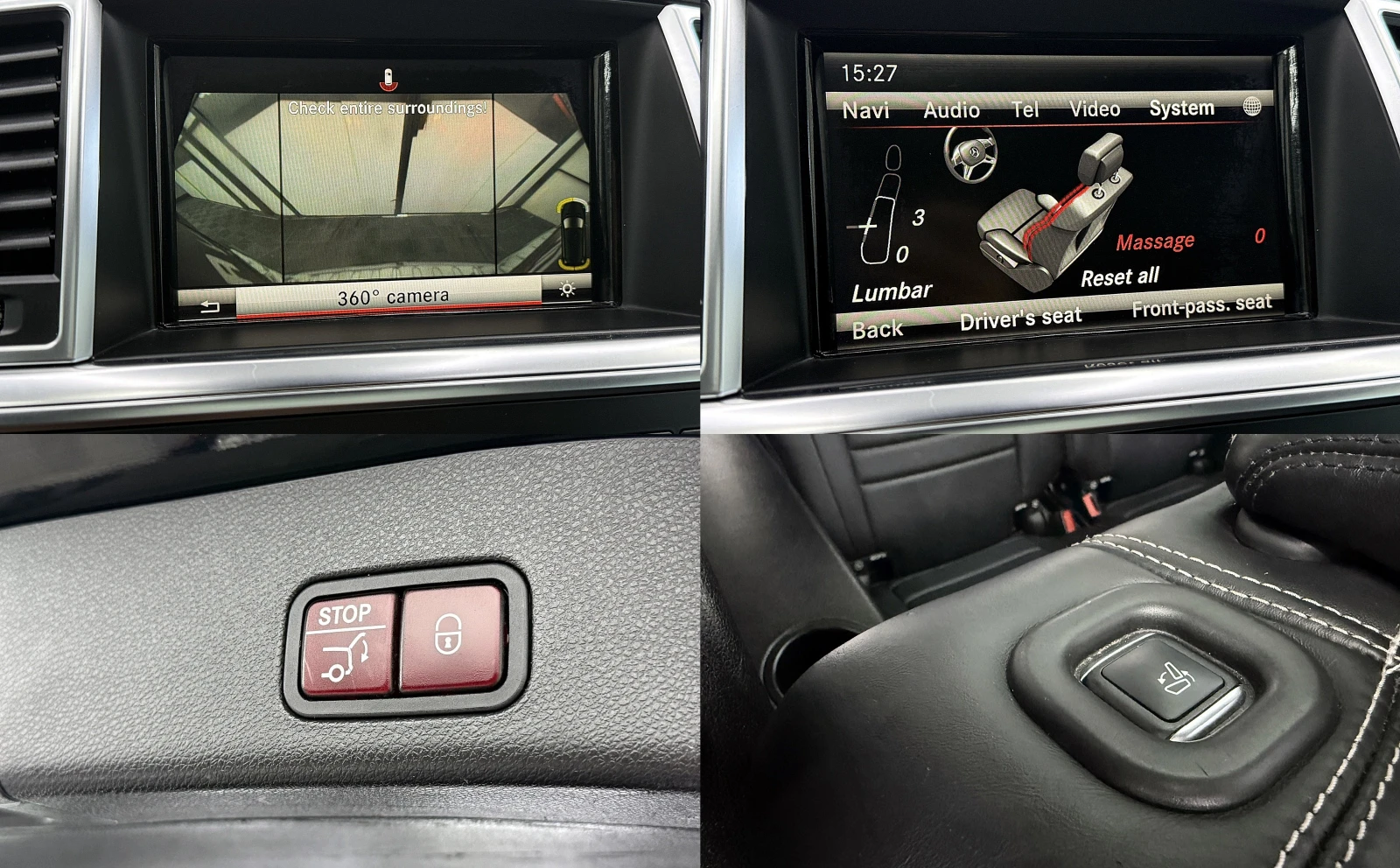 Mercedes-Benz GL 63 AMG PANORAMA/7-Mesta/2xTV/360-к/СОБСТВЕН ЛИЗИНГ, снимка 13 - Автомобили и джипове - 56252206