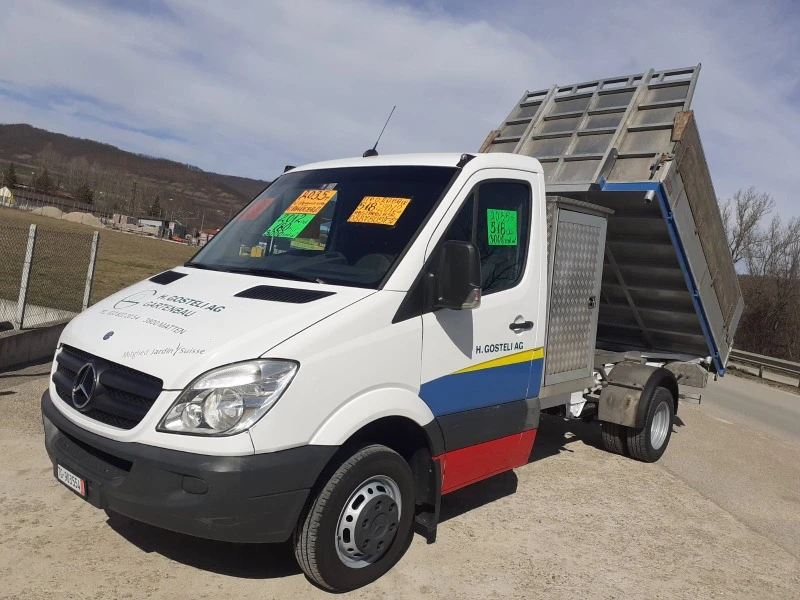 Mercedes-Benz Sprinter 518 CDi ДО 3, 5 Т. САМОСВАЛ ШВЕЙЦАРИЯ, снимка 2 - Бусове и автобуси - 39934701