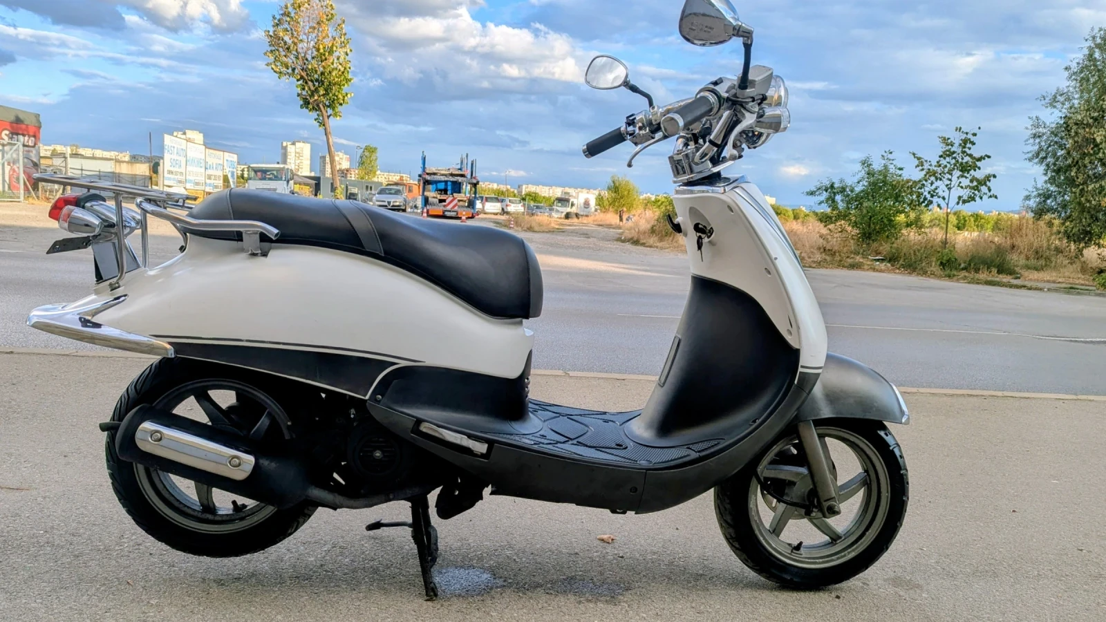 Sym ALLO 49cc 4T 2012г., снимка 4 - Мотоциклети и мототехника - 56250680