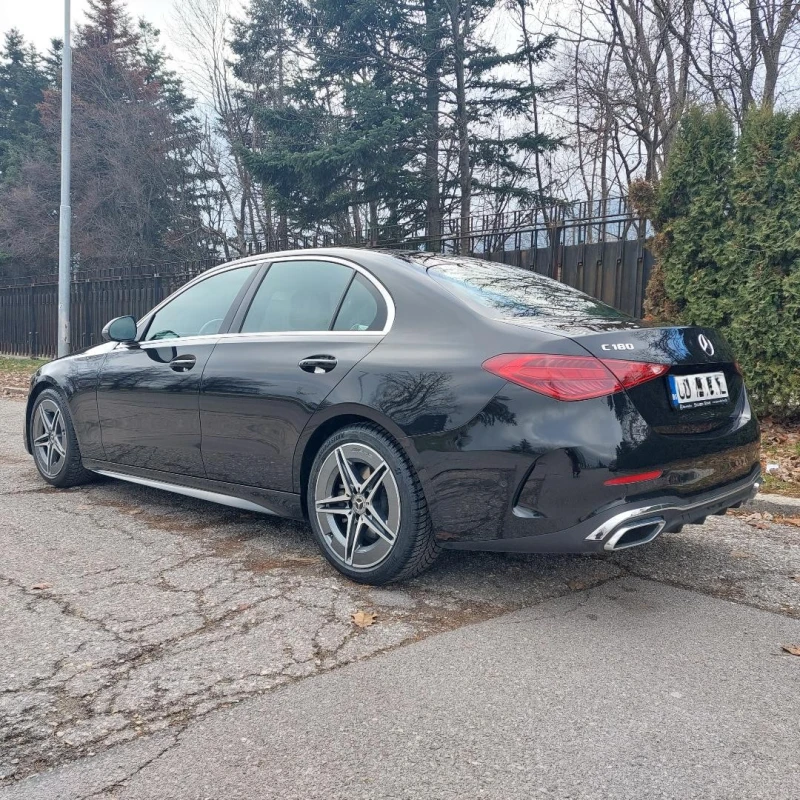 Mercedes-Benz C 180 AMG линия, снимка 4 - Автомобили и джипове - 48450001