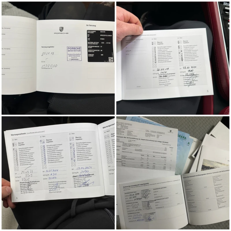 Porsche Panamera 4 GermanyBurmester| Distr| Обдухване| Сервизна кни, снимка 17 - Автомобили и джипове - 52435682