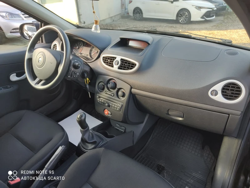 Renault Clio 1.2i, 75kc, бензин, климатик, 2011г, 122х.км, снимка 13 - Автомобили и джипове - 52857255