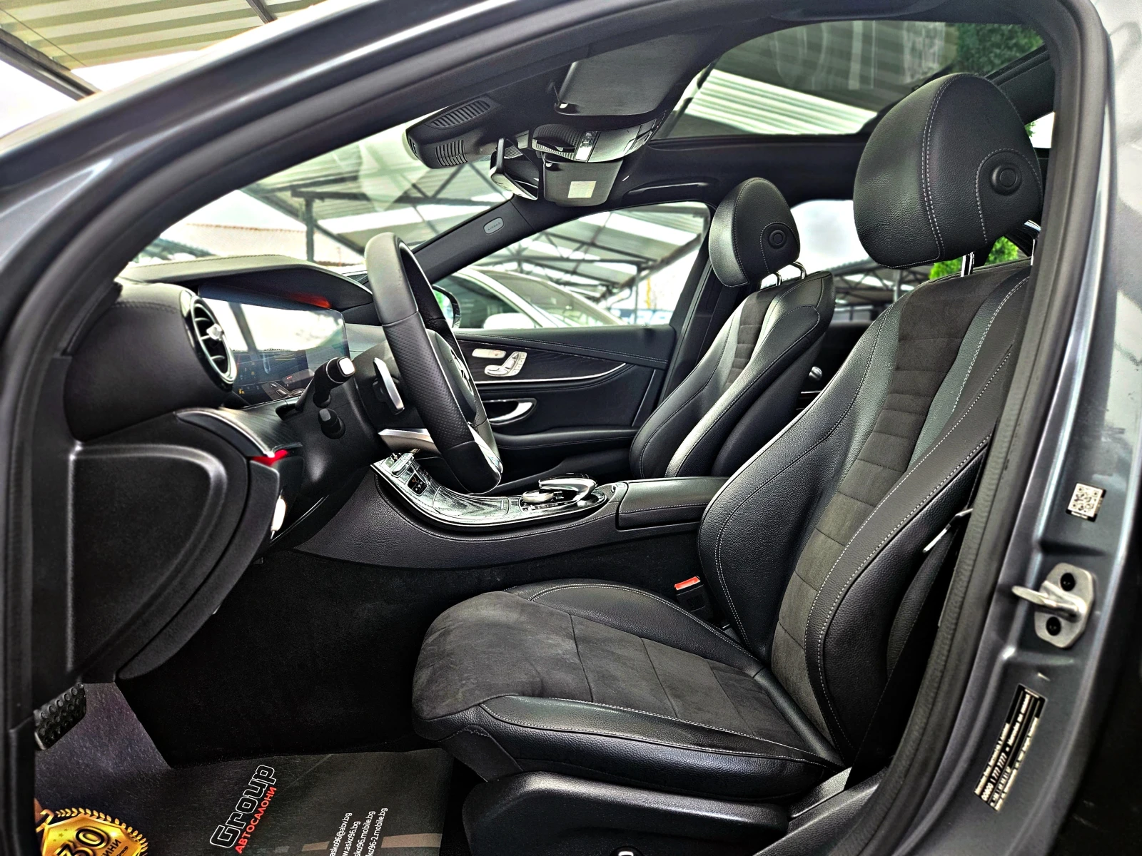 Mercedes-Benz E 220 AMG/4MAT/OPANO/360CAMERA/BURMESTER/ПОДГРЕВ/AMBI/LI, снимка 15 - Автомобили и джипове - 54087832