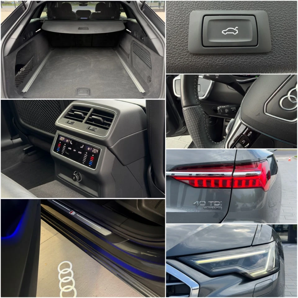 Audi A6 40TDI MHEV 204к.с QUATTRO* S-LINE PLUS* DISTRONIC, снимка 16 - Автомобили и джипове - 54380401