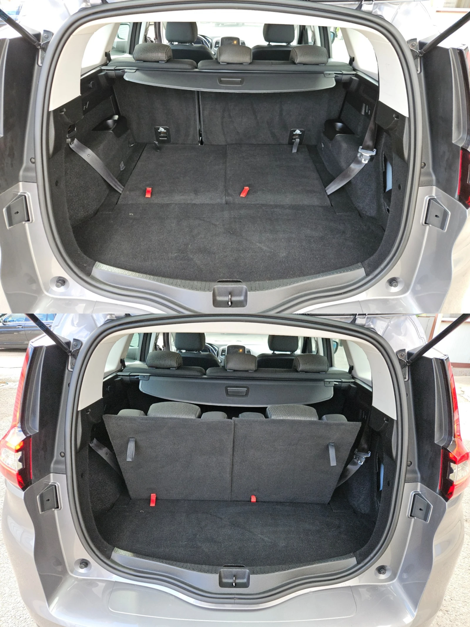 Renault Grand scenic 1.5DCI/BUSINESS/6ск./7м/LED/NAVI/БЛУТУТ/EU6/ТОП, снимка 4 - Автомобили и джипове - 56210553