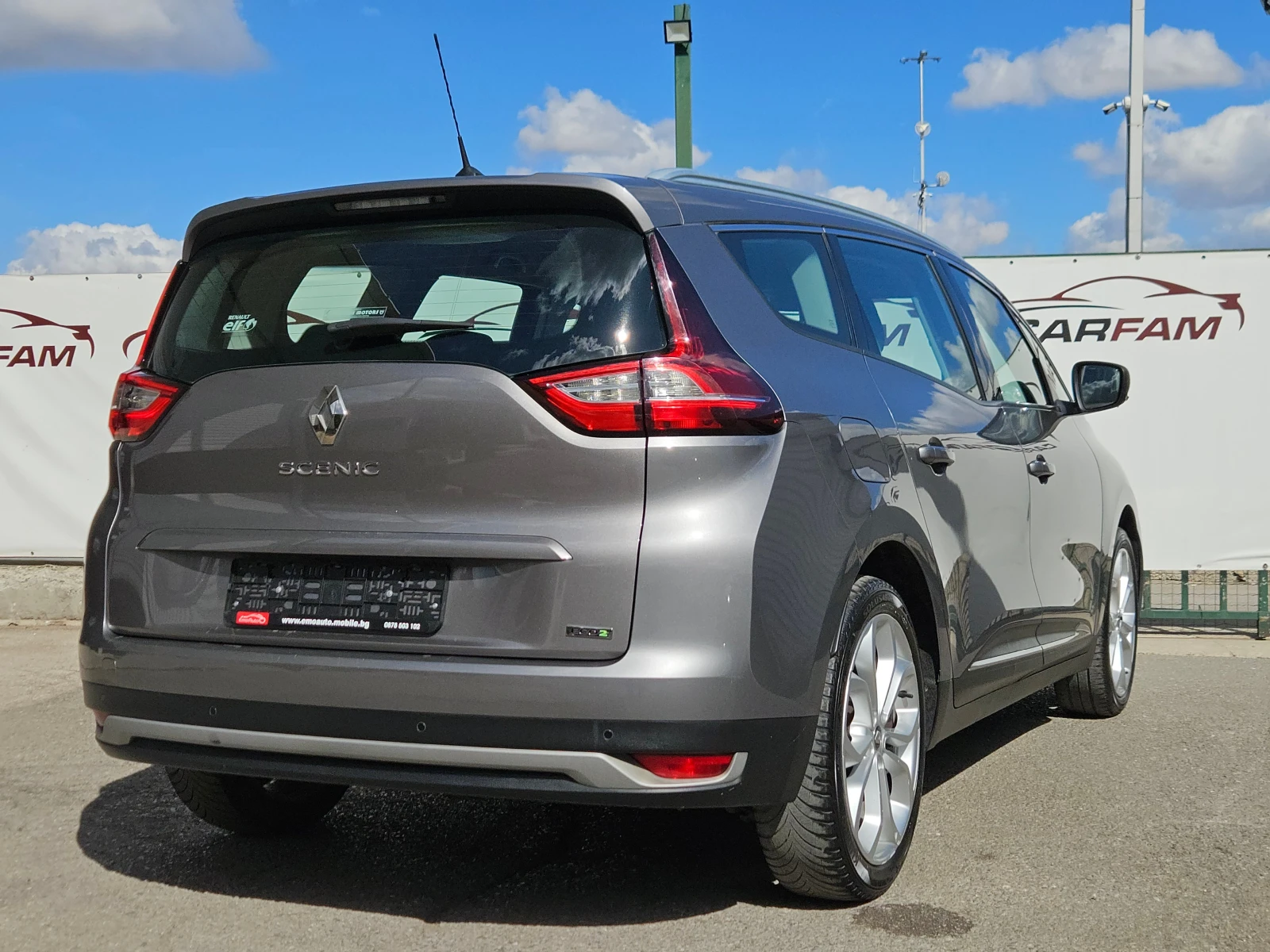 Renault Grand scenic 1.5DCI/BUSINESS/6ск./7м/LED/NAVI/БЛУТУТ/EU6/ТОП, снимка 3 - Автомобили и джипове - 56210553