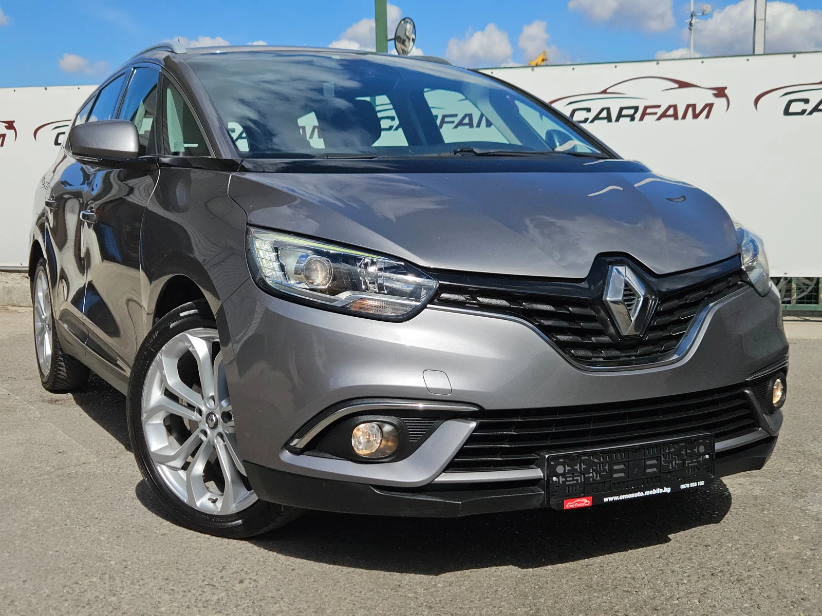 Renault Grand scenic 1.5DCI/BUSINESS/6ск./7м/LED/NAVI/БЛУТУТ/EU6/ТОП