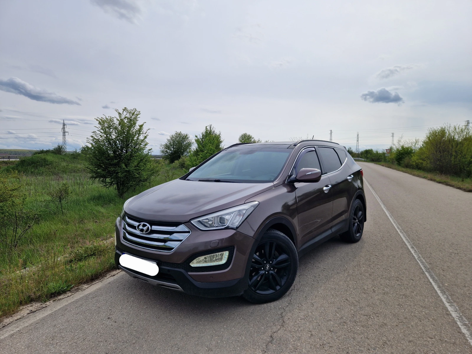 Hyundai Santa fe 4x4 камера подгрев