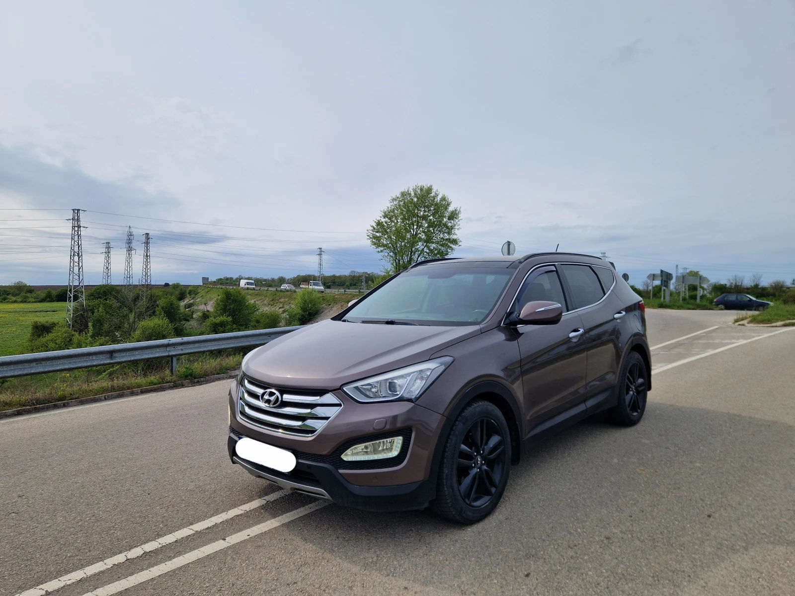 Hyundai Santa fe 4x4 камера Бартер
