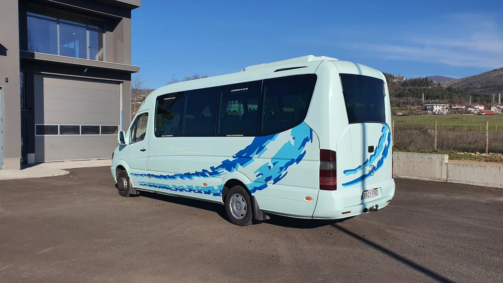 Mercedes-Benz Sprinter 518 Нов внос Климатроник Стъклопакет Печка 20 местен - изображение 5