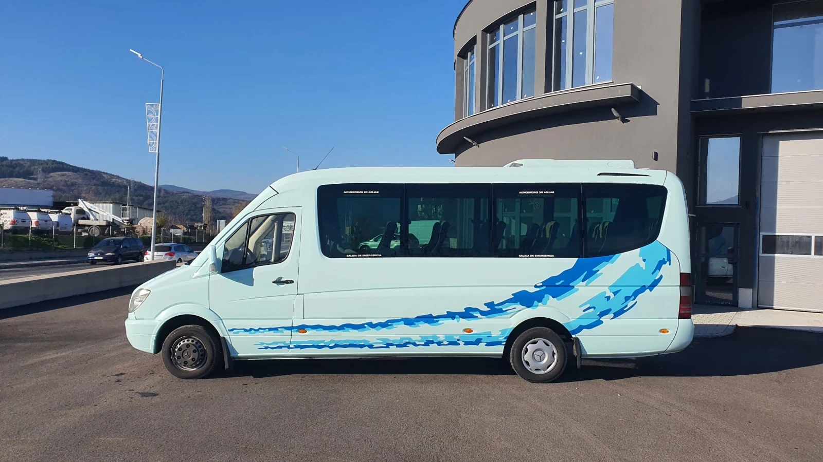 Mercedes-Benz Sprinter 518 Нов внос Климатроник Стъклопакет Печка 20 местен - изображение 6