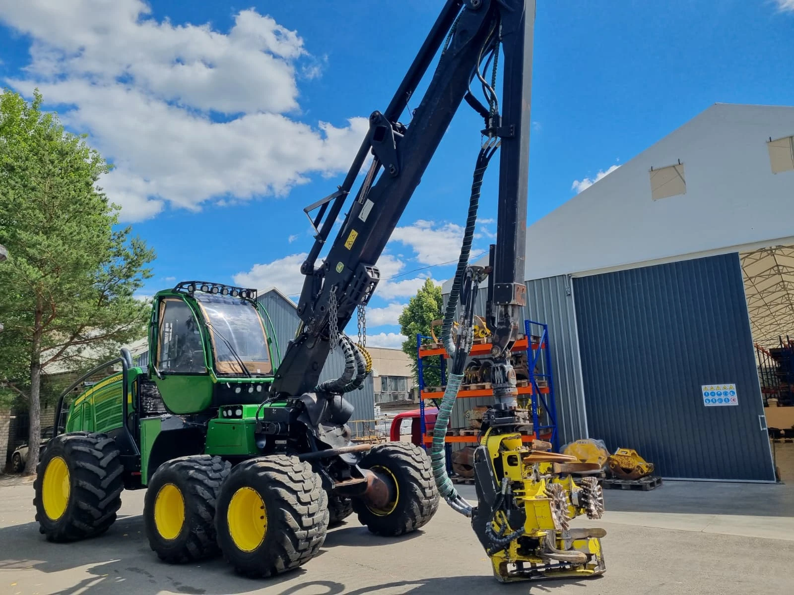 Специализирани машини Машини за дърводобив John Deere 1170E IT4, снимка 8 - Селскостопанска техника - 55823034