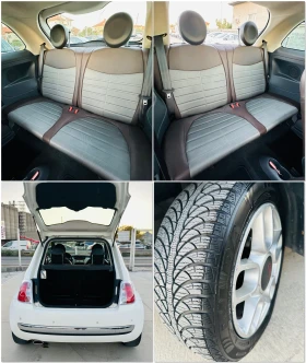 Fiat 500 1.3m-jet 75к. Кожа! Климатроник! Панорама!, снимка 15