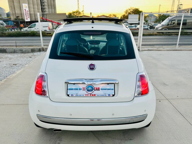 Fiat 500 1.3m-jet 75к. Кожа! Климатроник! Панорама!, снимка 5 - Автомобили и джипове - 47440529