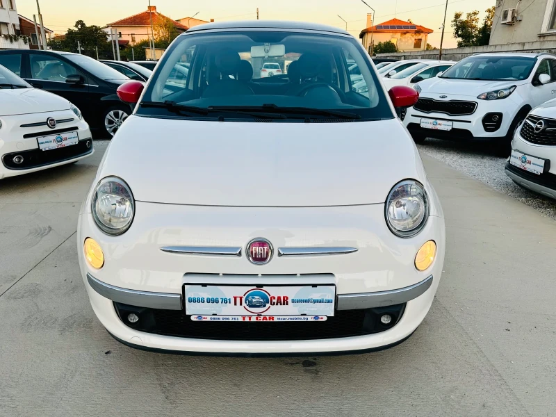 Fiat 500 1.3m-jet 75к. Кожа! Климатроник! Панорама!, снимка 2 - Автомобили и джипове - 47440529