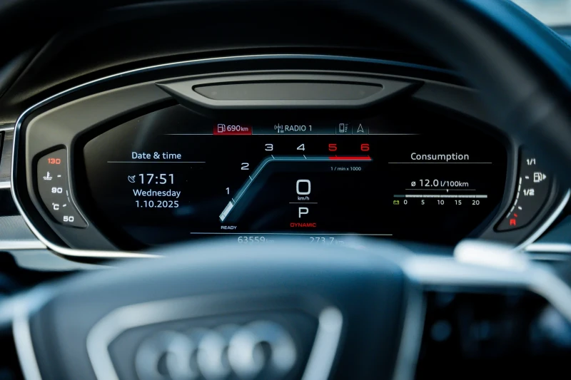 Audi A8 PANO B&O 360 ПЕЧКА 63000км ГАРАНЦИЯ 2028, снимка 12 - Автомобили и джипове - 52473196