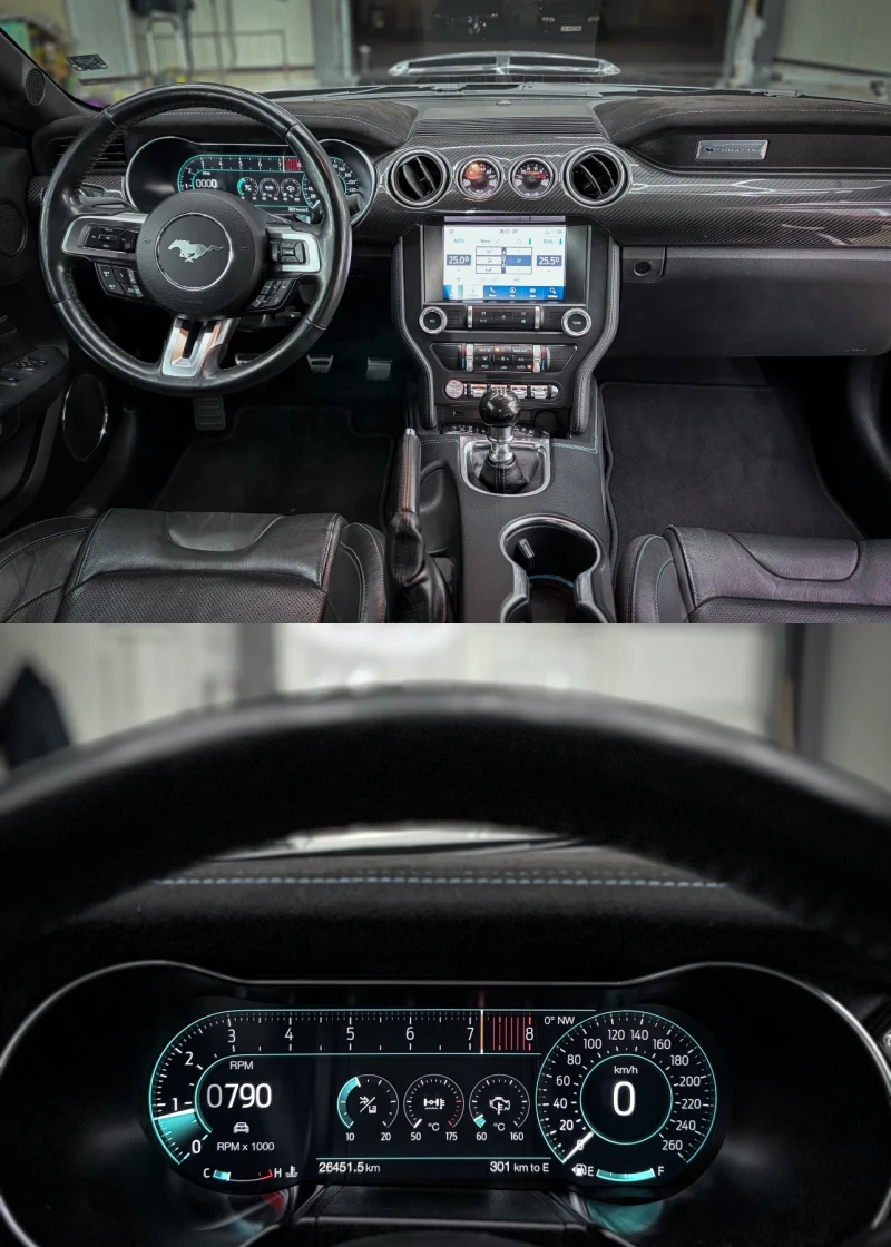 Ford Mustang ROUSH Supercharged + 800PS + 27000 KM, снимка 10 - Автомобили и джипове - 53137087