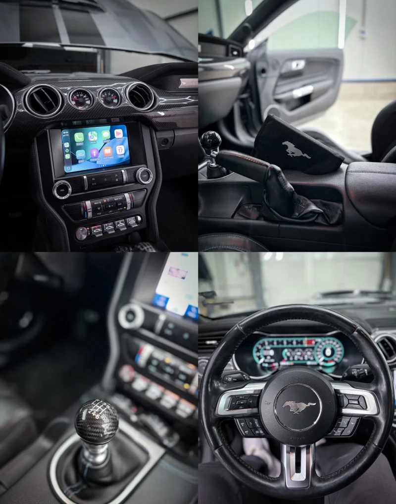 Ford Mustang ROUSH Supercharged + 800PS + 27000 KM, снимка 13 - Автомобили и джипове - 53137087