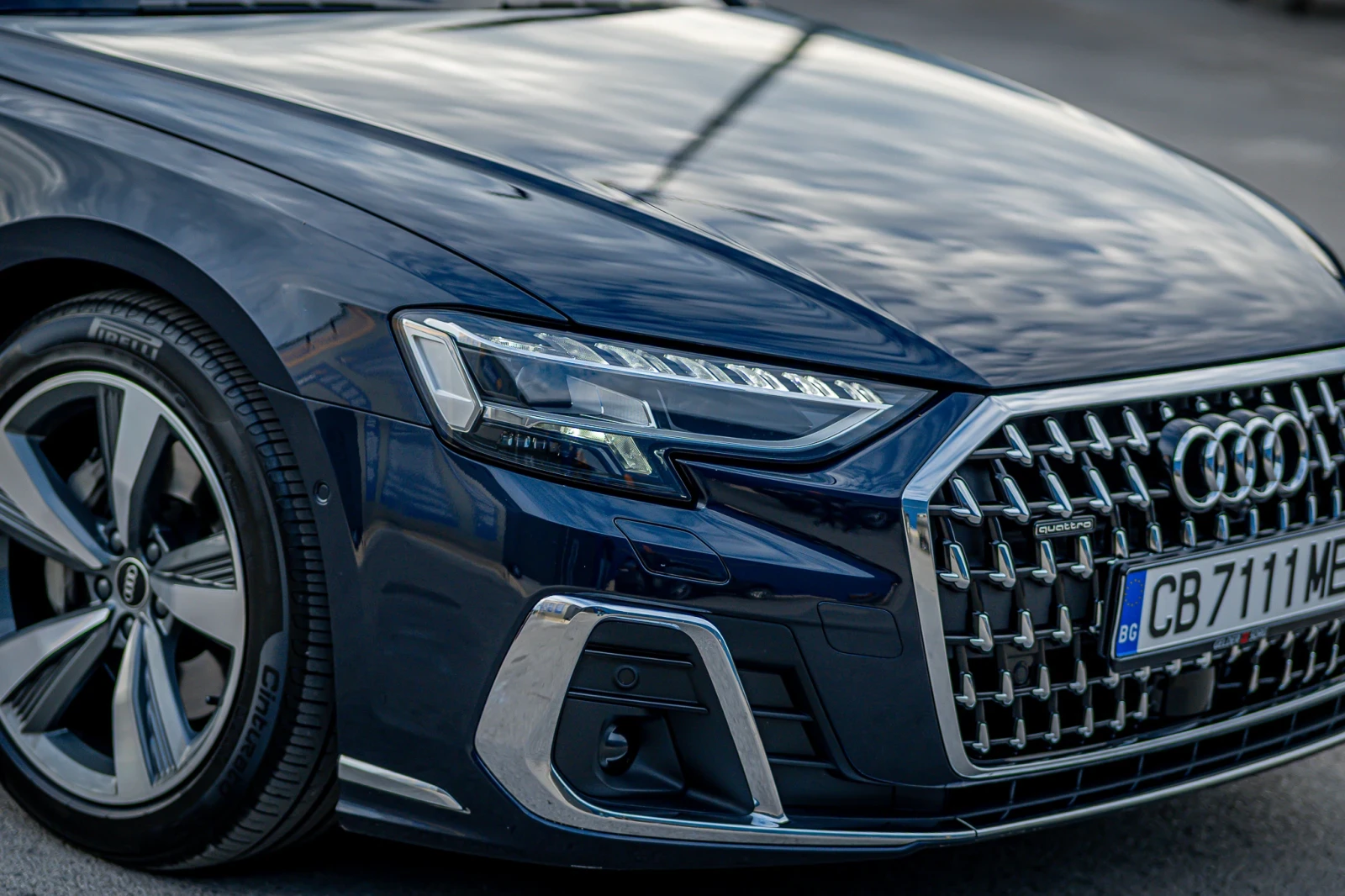 Audi A8 PANO B&O 360 ПЕЧКА 63000км ГАРАНЦИЯ 2028 - изображение 3